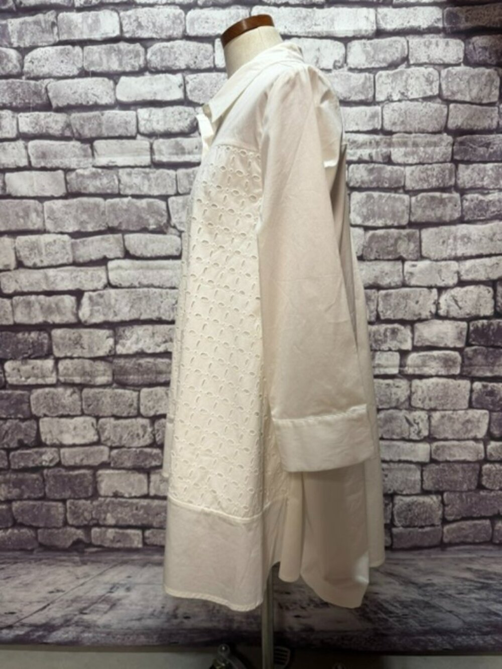 Wynne Collection White A-Line Tunic Size L - Picture 4 of 9